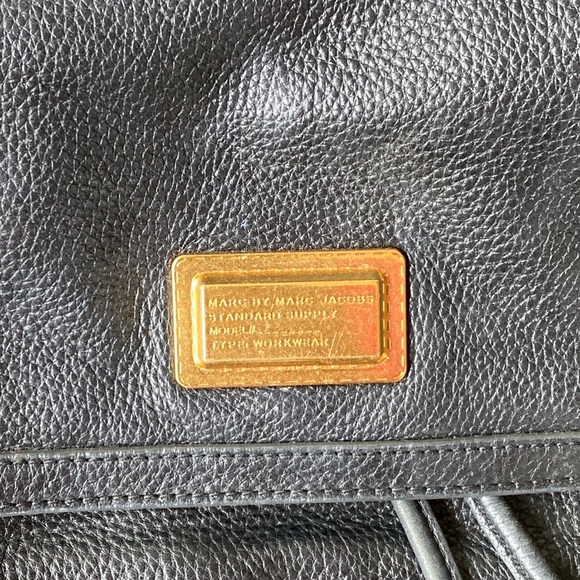 Marc Jacobs Black Leather Backpack - Picture 5 of 11
